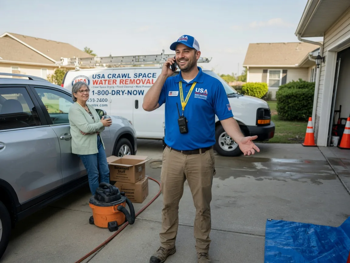 Crawl Space Water Removal Mulhall, OK FAQs